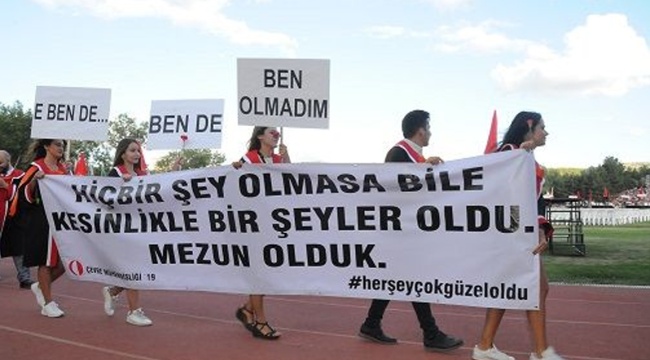 ODTÜ rektörlüğü, her yıl yapılan Devrim Stadyumu'ndaki mezuniyet törenini 'güvenlik' gerekçesiyle iptal etti!