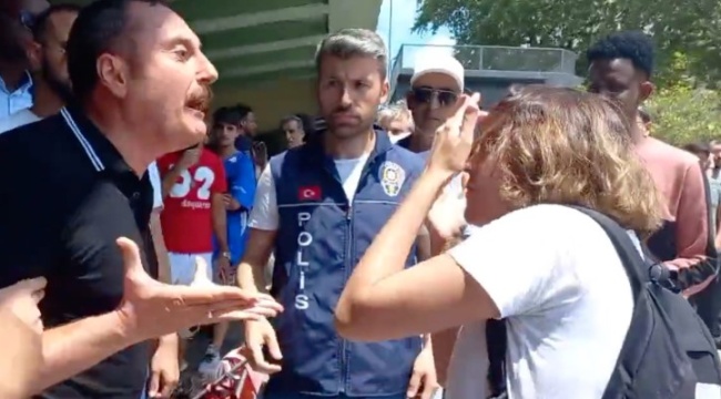 Polisten medyaya engelleme girişimi: Sert müdahale