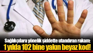 Sağlıkçılara yönelik şiddette utandıran rakam: 1 yılda 102 bine yakın beyaz kod!