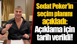 Sedat Peker'in seçim planını açıkladı: Açıklama için tarih verildi!