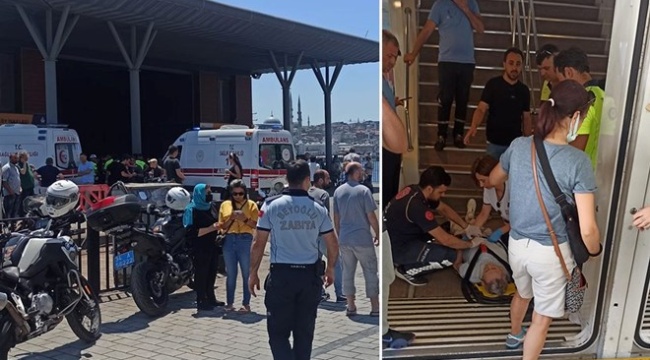 Şehir Hatları Vapuru iskeleye çarptı: 7 yaralı