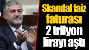 Skandal faiz faturası 2 trilyon lirayı aştı