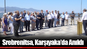 Srebrenitsa, Karşıyaka’da Anıldı