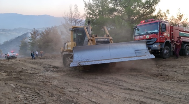 Su tankerleri için yol açma çalışmaları yapılıyor