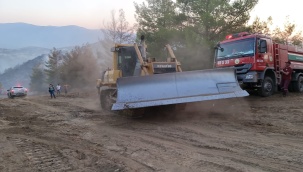 Su tankerleri için yol açma çalışmaları yapılıyor