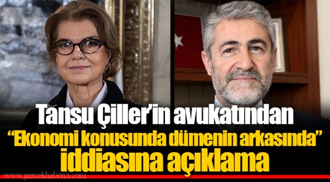 Tansu Çiller’in avukatından “Ekonomi konusunda dümenin arkasında” iddiasına açıklama