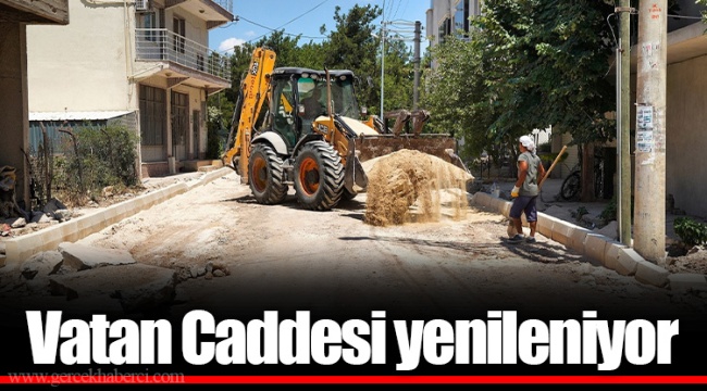 Vatan Caddesi yenileniyor