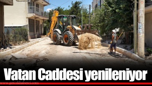 Vatan Caddesi yenileniyor