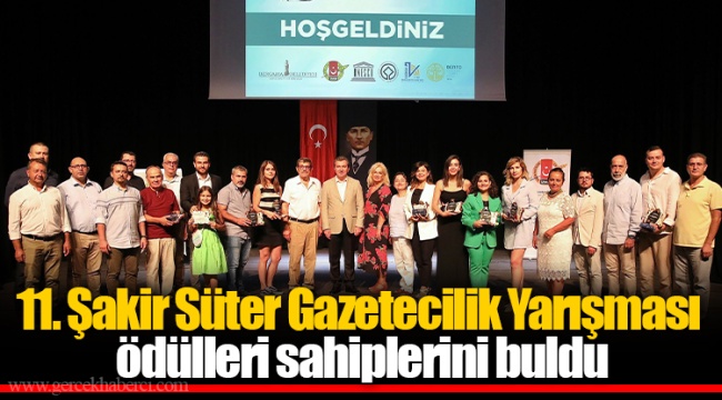 11. Şakir Süter Gazetecilik Yarışması ödülleri sahiplerini buldu