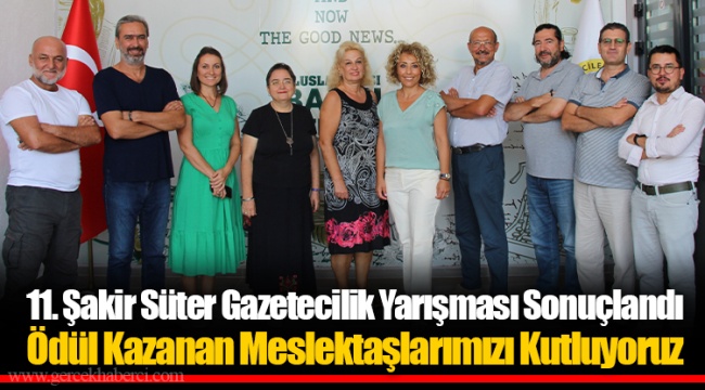 11. Şakir Süter Gazetecilik Yarışması Sonuçlandı