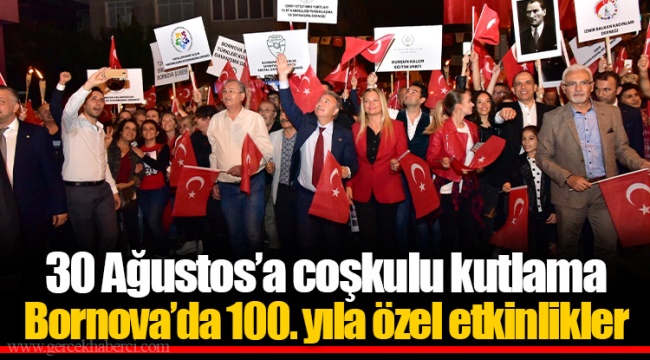 30 Ağustos’a coşkulu kutlama