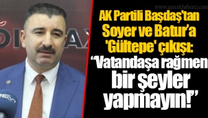 AK Partili Başdaş'tan Soyer ve Batur’a 'Gültepe' çıkışı: “Vatandaşa rağmen bir şeyler yapmayın!”
