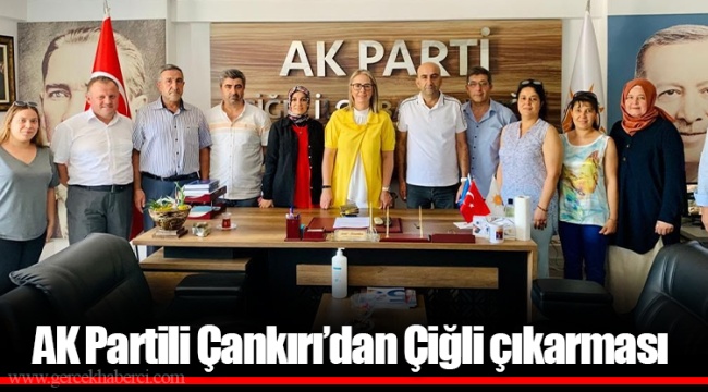 AK Partili Çankırı’dan Çiğli çıkarması