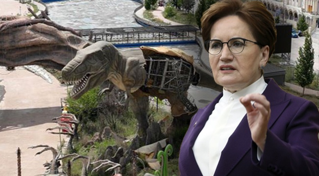 Akşener’den Ankapark tepkisi: Garibim dinozorların içini deşmişler