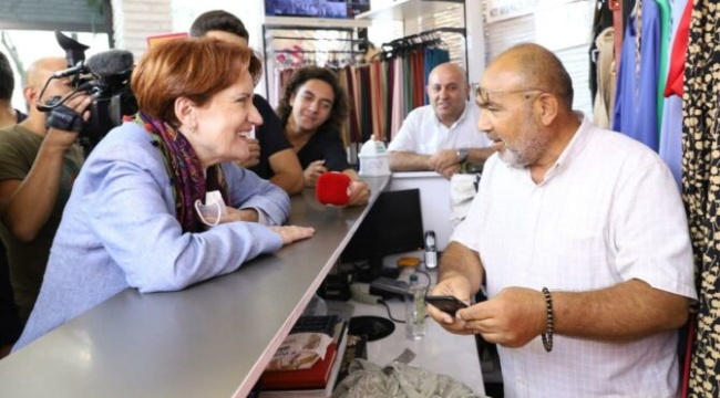 Akşener’e dert yanan esnaf: Bu sistemde 50 yıl çalışsak ev sahibi olamayız