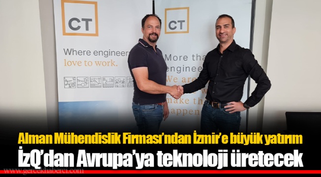 Alman Mühendislik Firması’ndan İzmir’e büyük yatırım