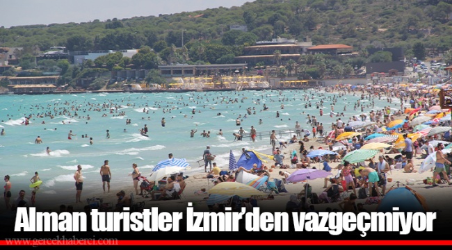 Alman turistler İzmir’den vazgeçmiyor
