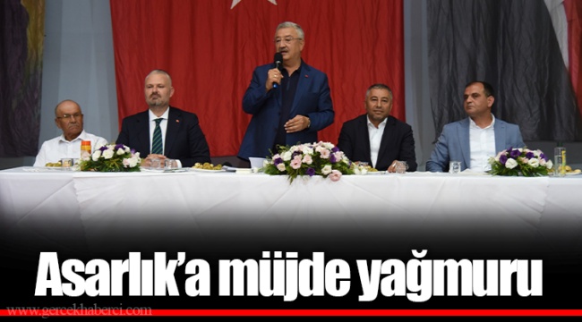 Asarlık'a müjde yağmuru