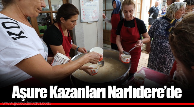 Aşure Kazanları Narlıdere’de 