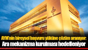 AYM’nin bireysel başvuru yüküne çözüm aranıyor: Ara mekanizma kurulması hedefleniyor