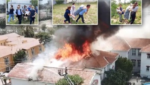 Balıklı Rum Hastanesi'nde yangın! Hastalar tahliye edildi