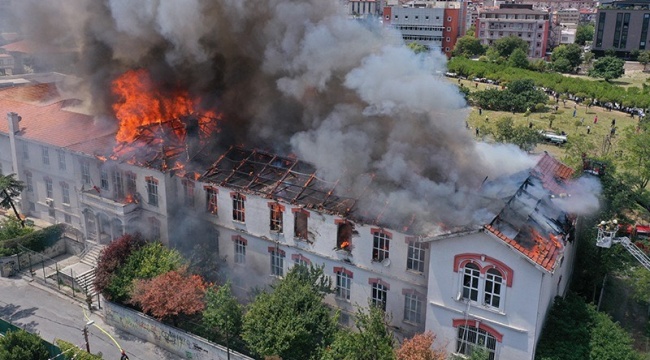 Balıklı Rum Hastanesi’ndeki yangının sebebi belirlenemedi