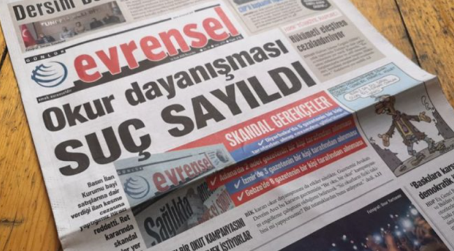 Basın İlan Kurumu, Evrensel’in resmi ilan ve reklam yayımlama hakkını iptal etti