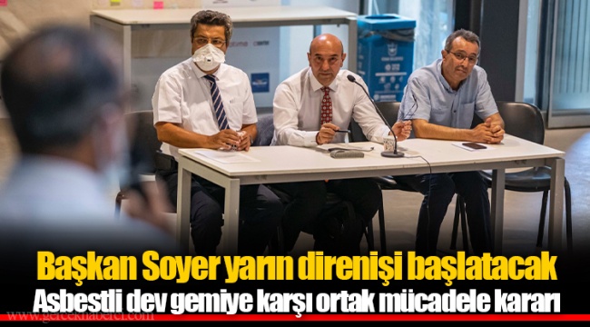 Başkan Soyer yarın direnişi başlatacak