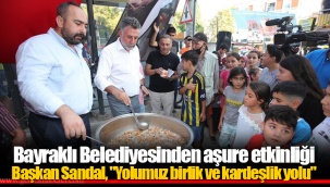 Bayraklı Belediyesinden aşure etkinliği