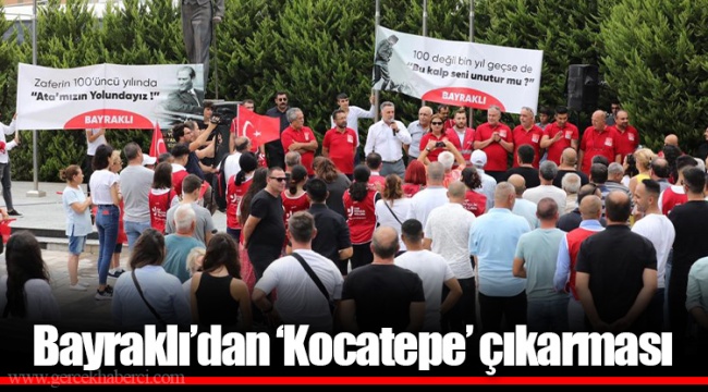 Bayraklı’dan ‘Kocatepe’ çıkarması