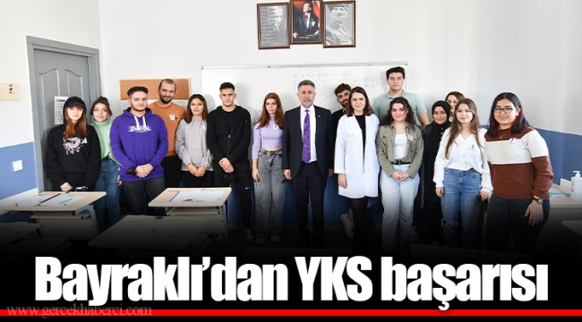 Bayraklı’dan YKS başarısı