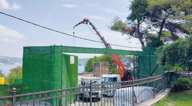 Beşli çete üyesi Günal Boğaz'da 'kaçak villa inşaatına' devam ediyor