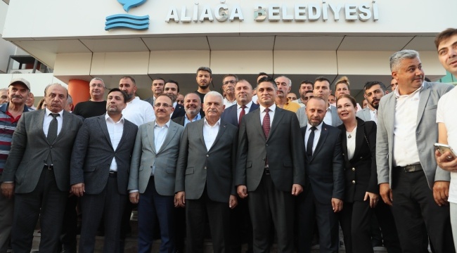 Binali Yıldırım: "Aliağa, Türkiye’yi geleceğe taşıyacak"