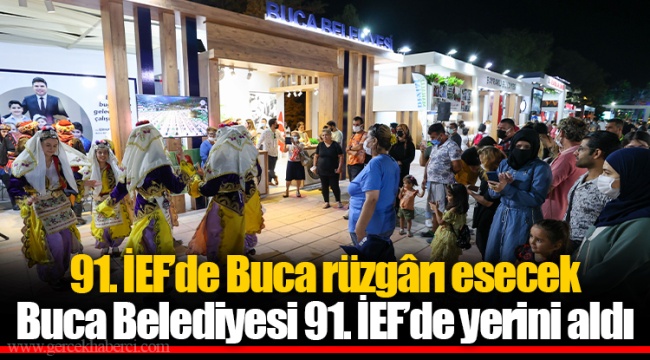 Buca Belediyesi 91. İEF’de yerini aldı