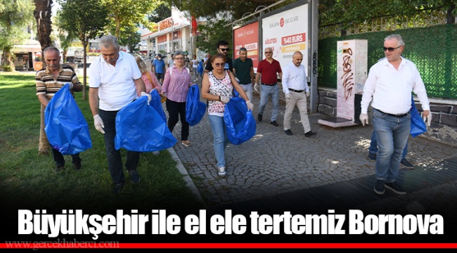 Büyükşehir ile el ele tertemiz Bornova