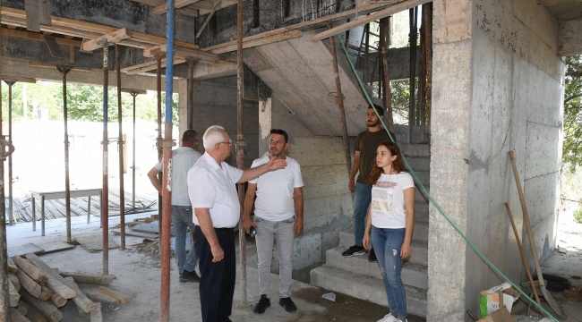 Çalıkuşu Semt Merkezi son hızla...