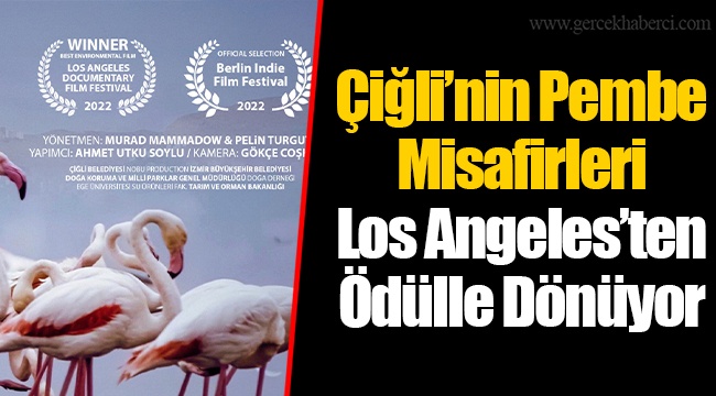 Çiğli’nin Pembe Misafirleri Los Angeles’ten Ödülle Dönüyor