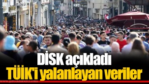 DİSK açıkladı: TÜİK'i yalanlayan veriler