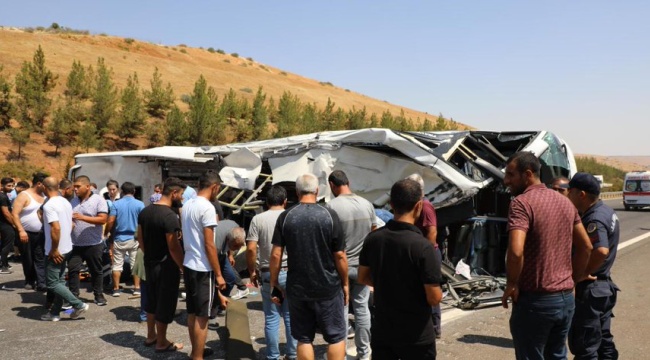 Gaziantep'teki trafik kazasına karışan otobüsün şoförü tutuklandı