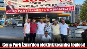 Genç Parti İzmir'den elektrik kesintisi tepkisi!