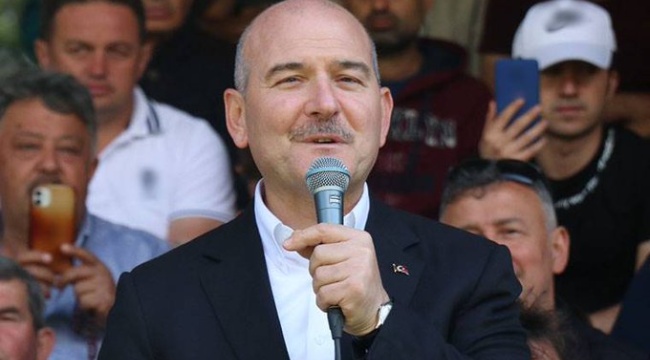 İçişleri Bakanı Süleyman Soylu: 'Bugün hak tarafının başpehlivanı Recep Tayyip Erdoğan'dır'