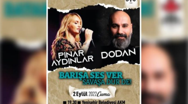 İHD’nin barış konseri de yasaklandı, gerekçe: “Milli ve Manevi hassasiyetler”
