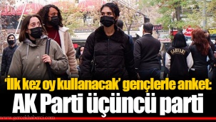 ‘İlk kez oy kullanacak’ gençlerle anket: AK Parti üçüncü parti