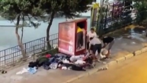 İzmir'deki giysi kutusu talanında 4 tutuklama
