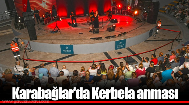 Karabağlar'da Kerbela anması