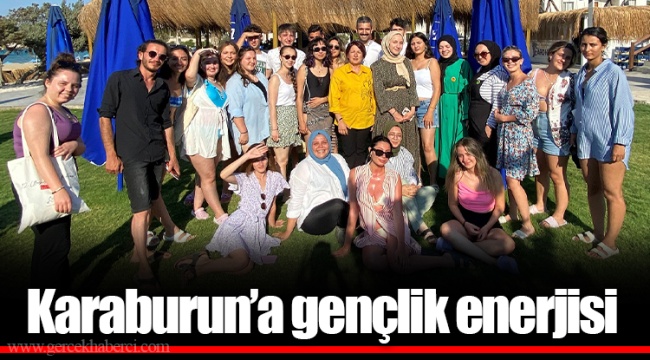 Karaburun’a gençlik enerjisi...