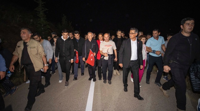 Kocatepe Zafer Yürüyüşü’nde büyük coşku