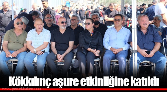 Kökkılınç aşure etkinliğine katıldı