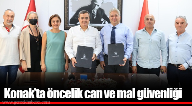 Konak’ta öncelik can ve mal güvenliği