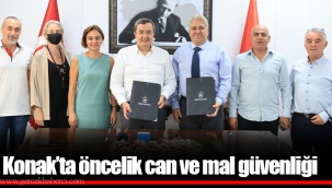Konak’ta öncelik can ve mal güvenliği